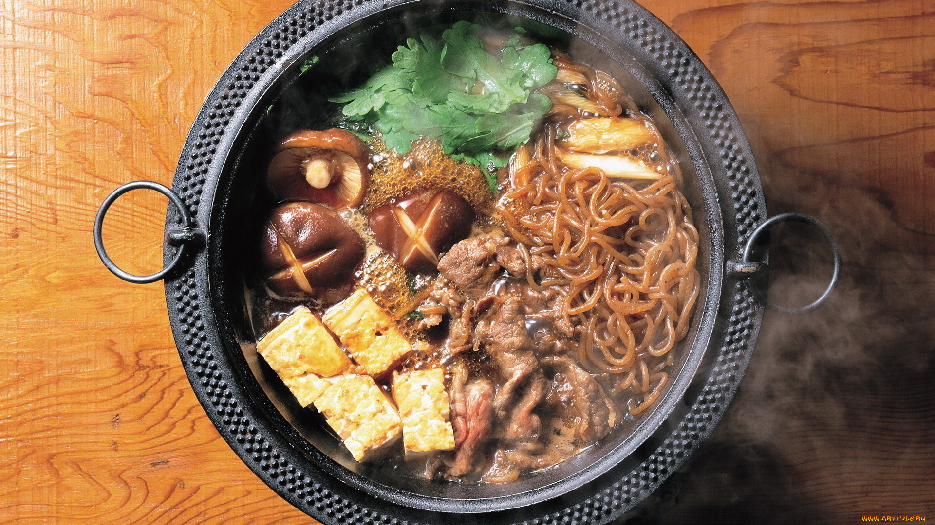 еда, первые, блюда, вермишель, мясо, грибы