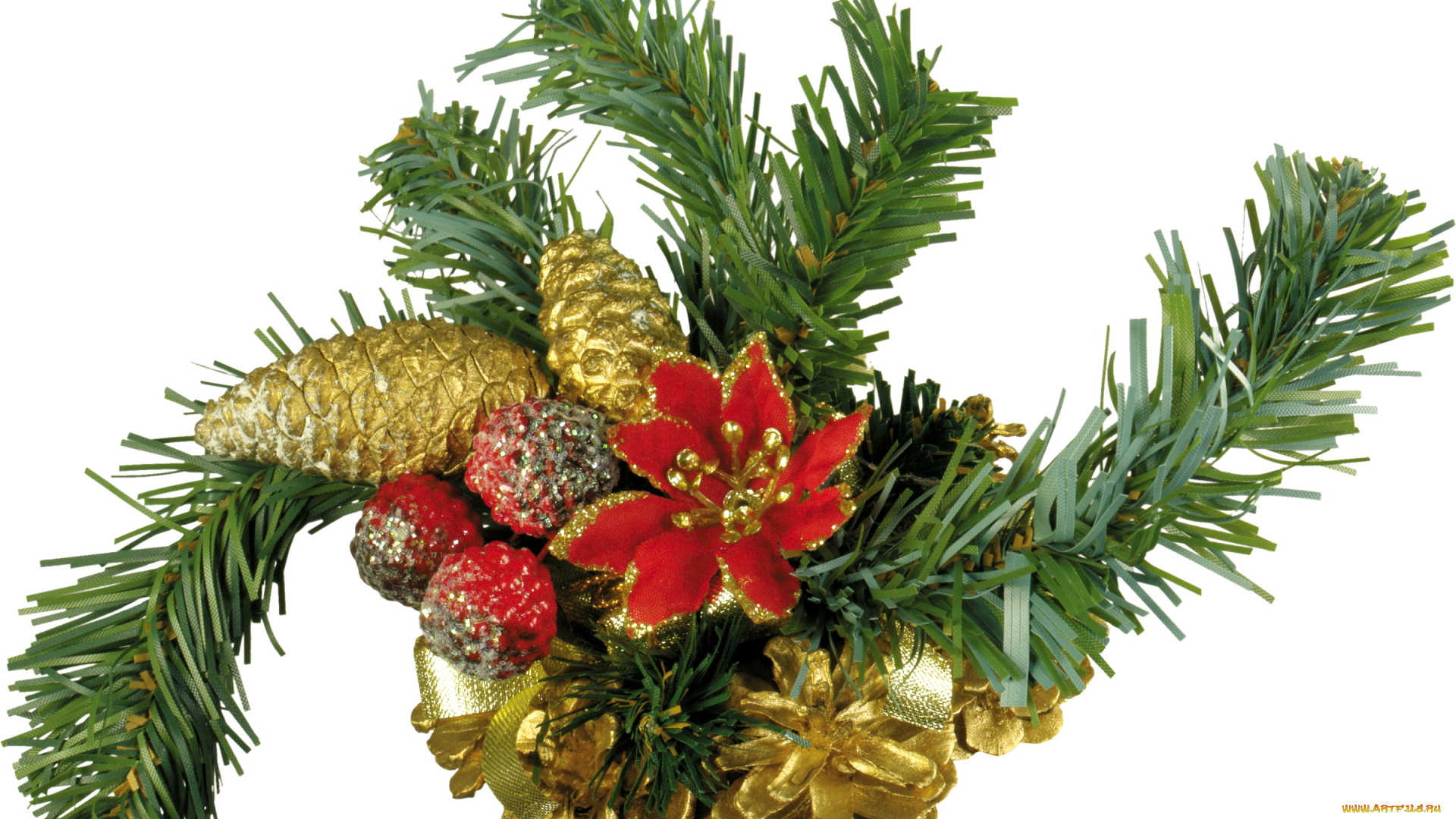 праздничные, мишура, гирлянды, цветы, украшения, новый, год