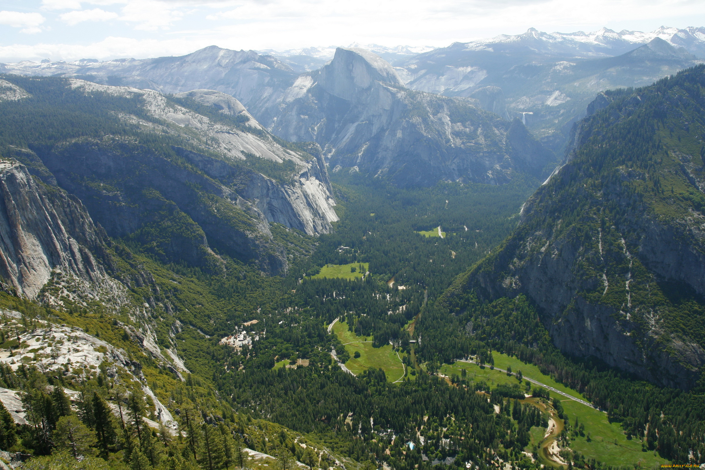 yosemite, national, park, usa, california, природа, горы