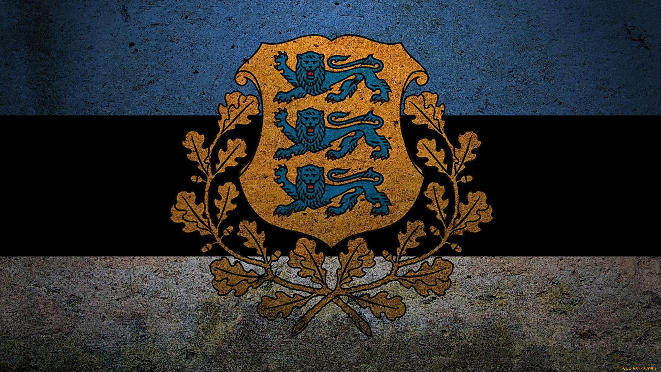 разное, флаги, гербы, эстония, eesti, флаг, герб