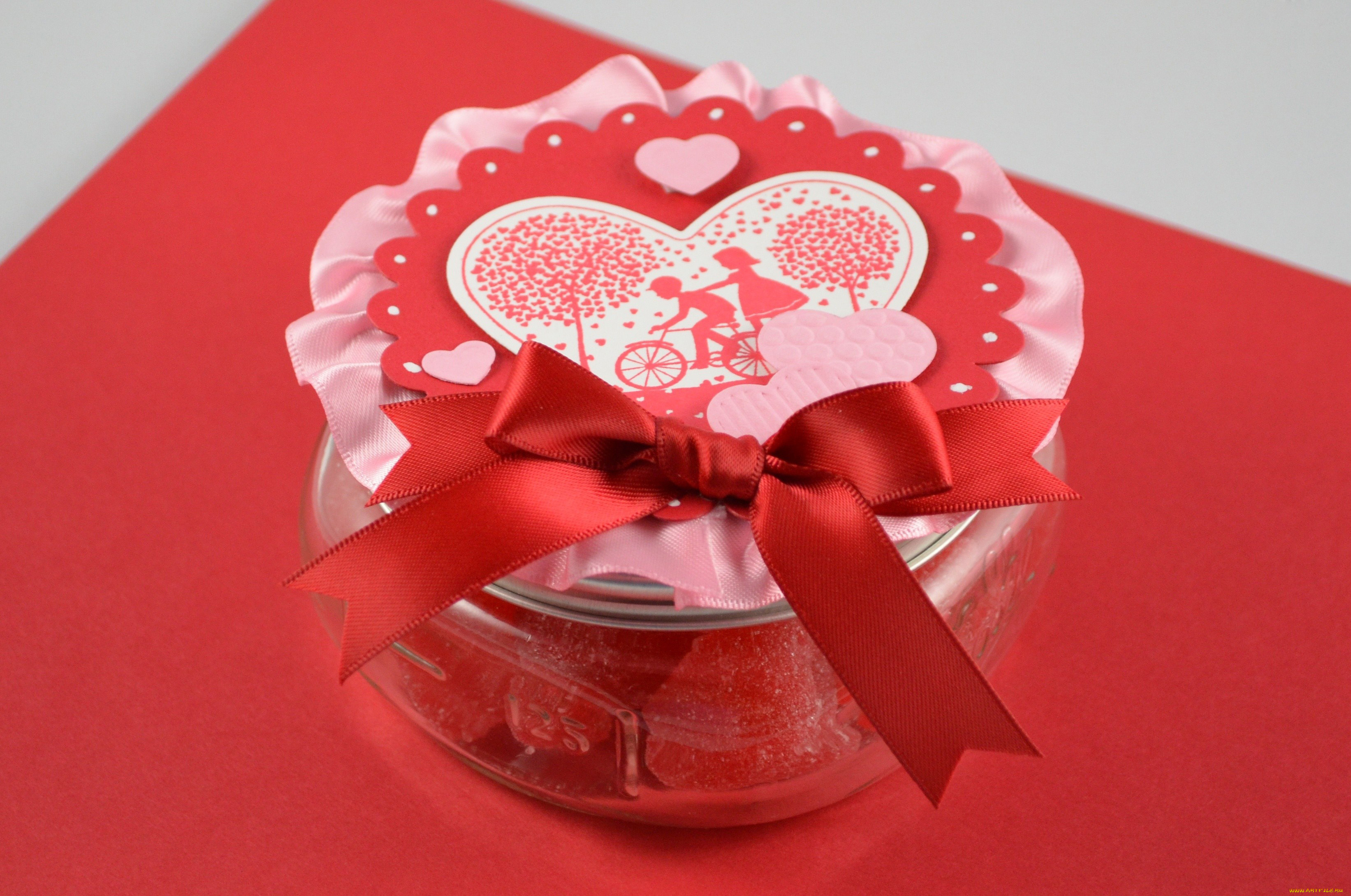 еда, конфеты, шоколад, сладости, коробка, мармелад, бант