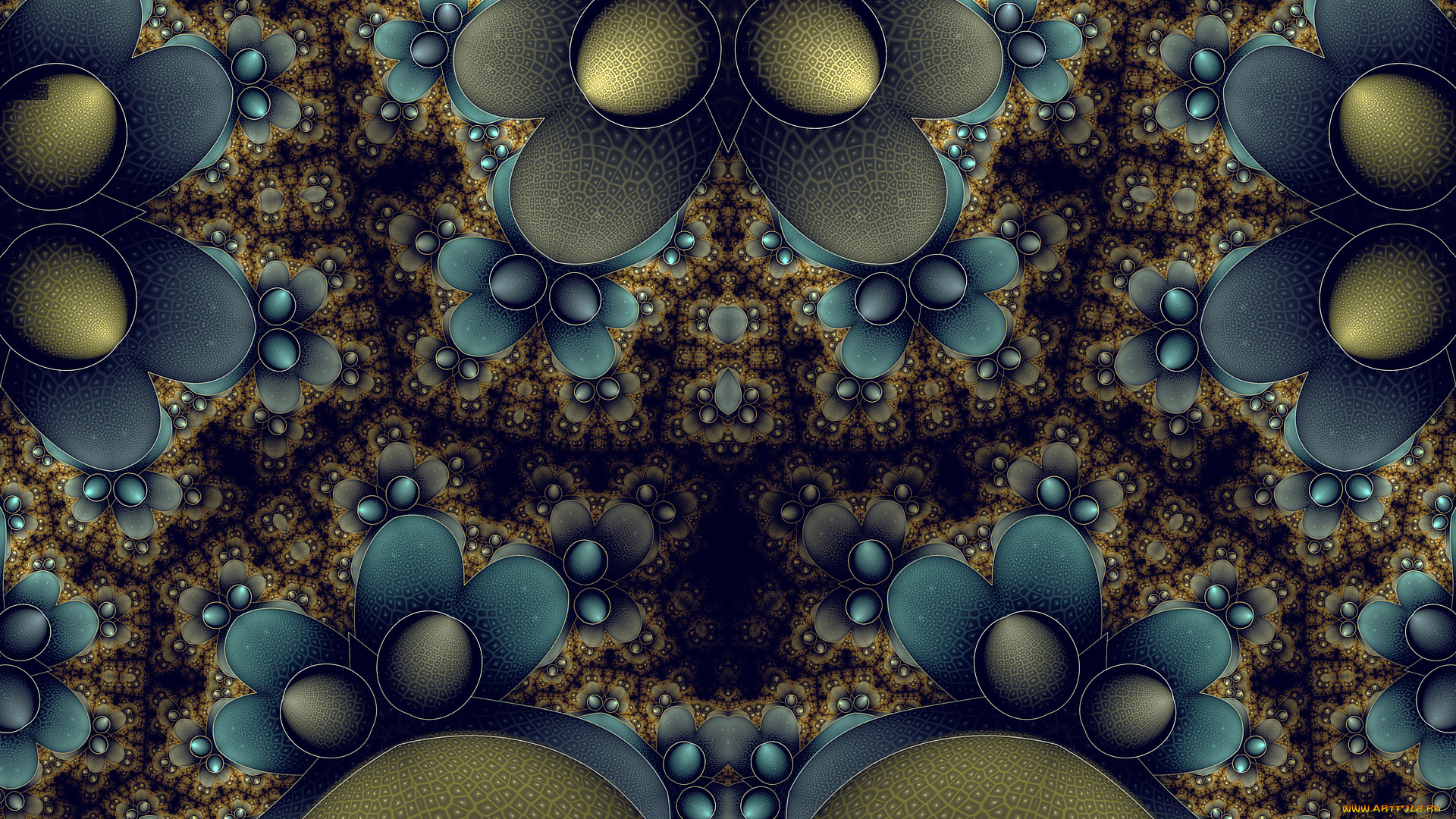 3д, графика, fractal, , фракталы, узор, цвета, фон