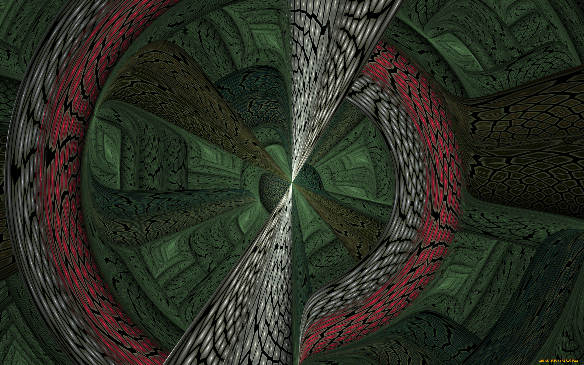 3д, графика, fractal, , фракталы, узор, цвета, фон