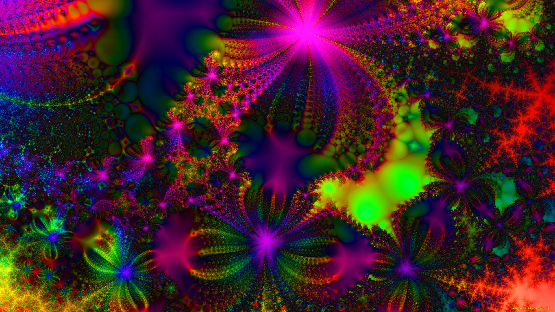 3д, графика, фракталы, , fractal, фон, узор, цвета