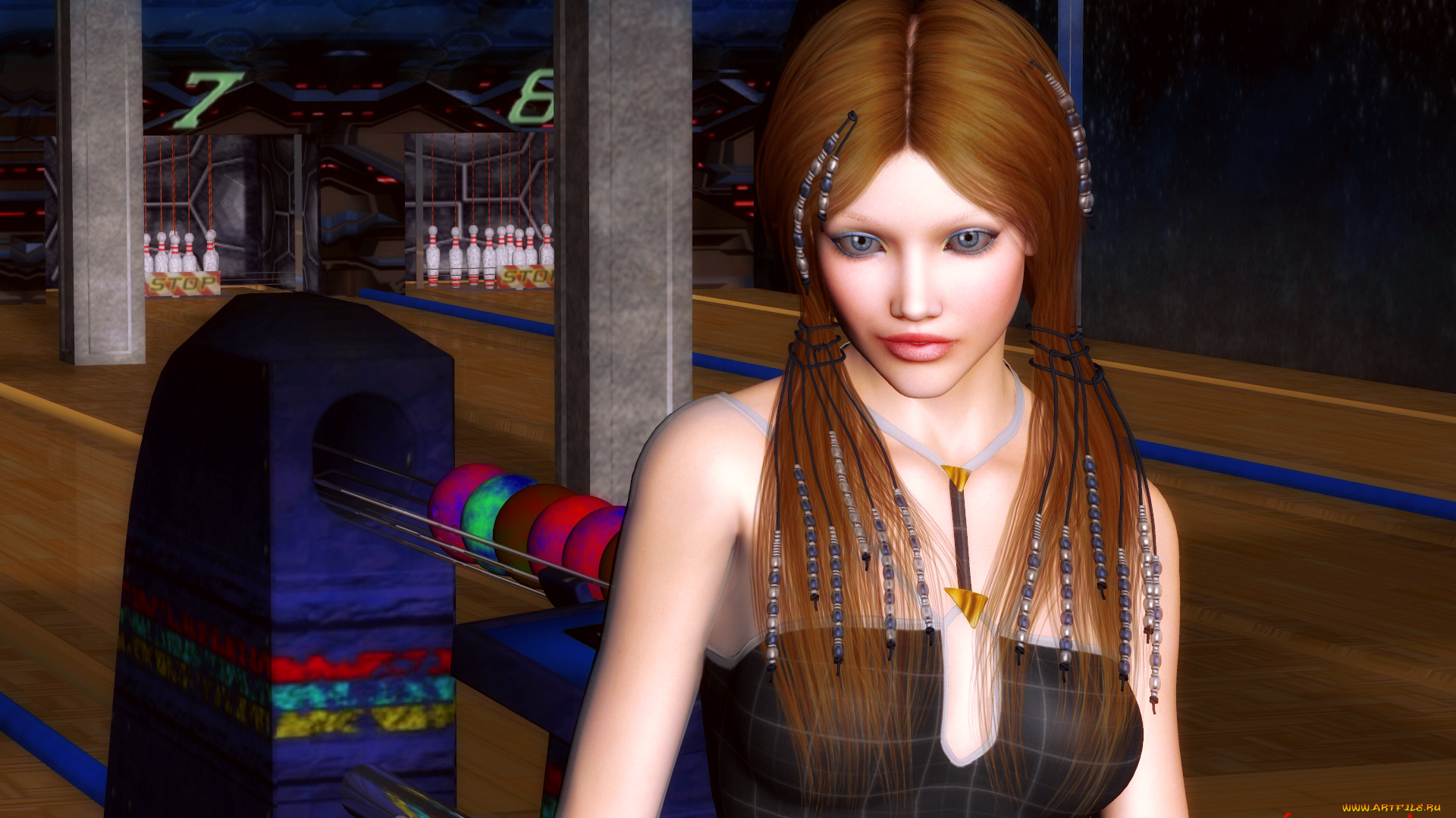 3д, графика, люди, , people, фон, взгляд, девушка