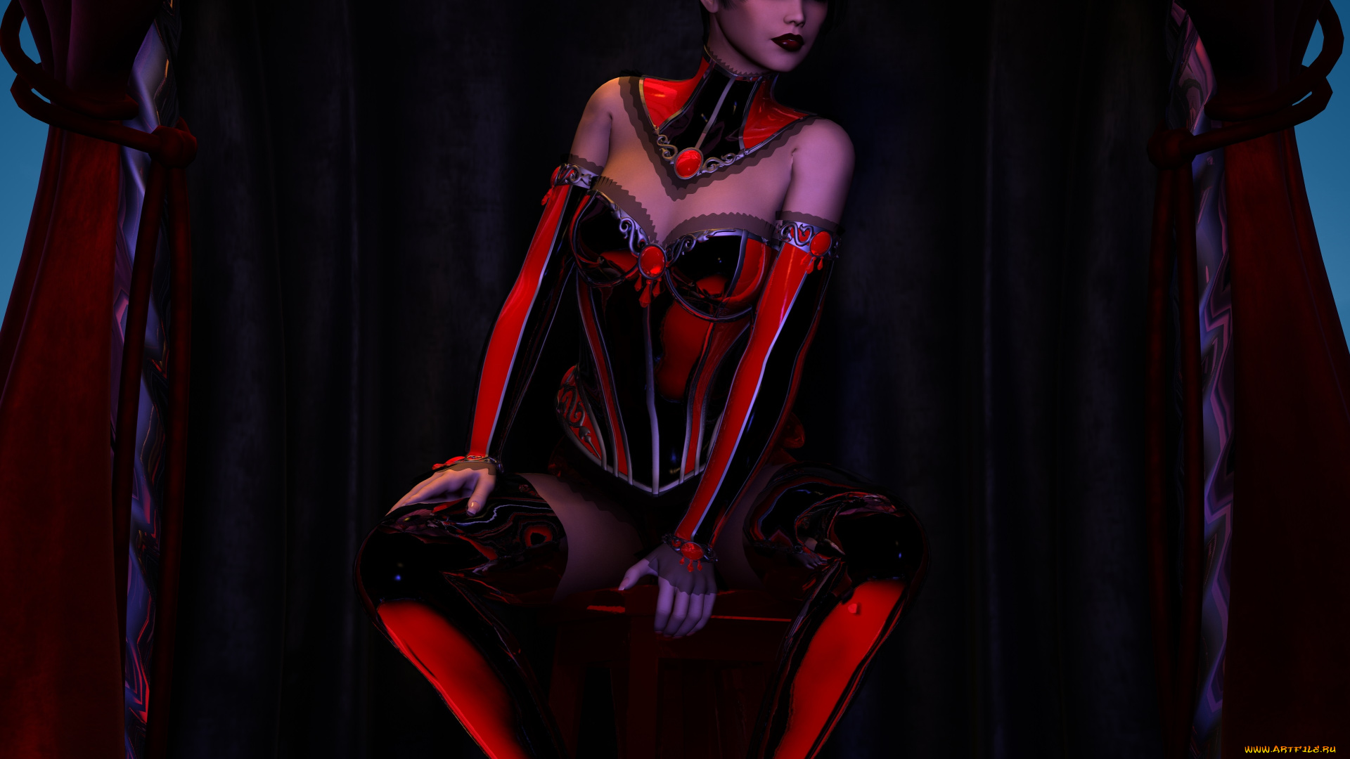 3д, графика, люди, , people, фон, взгляд, девушка