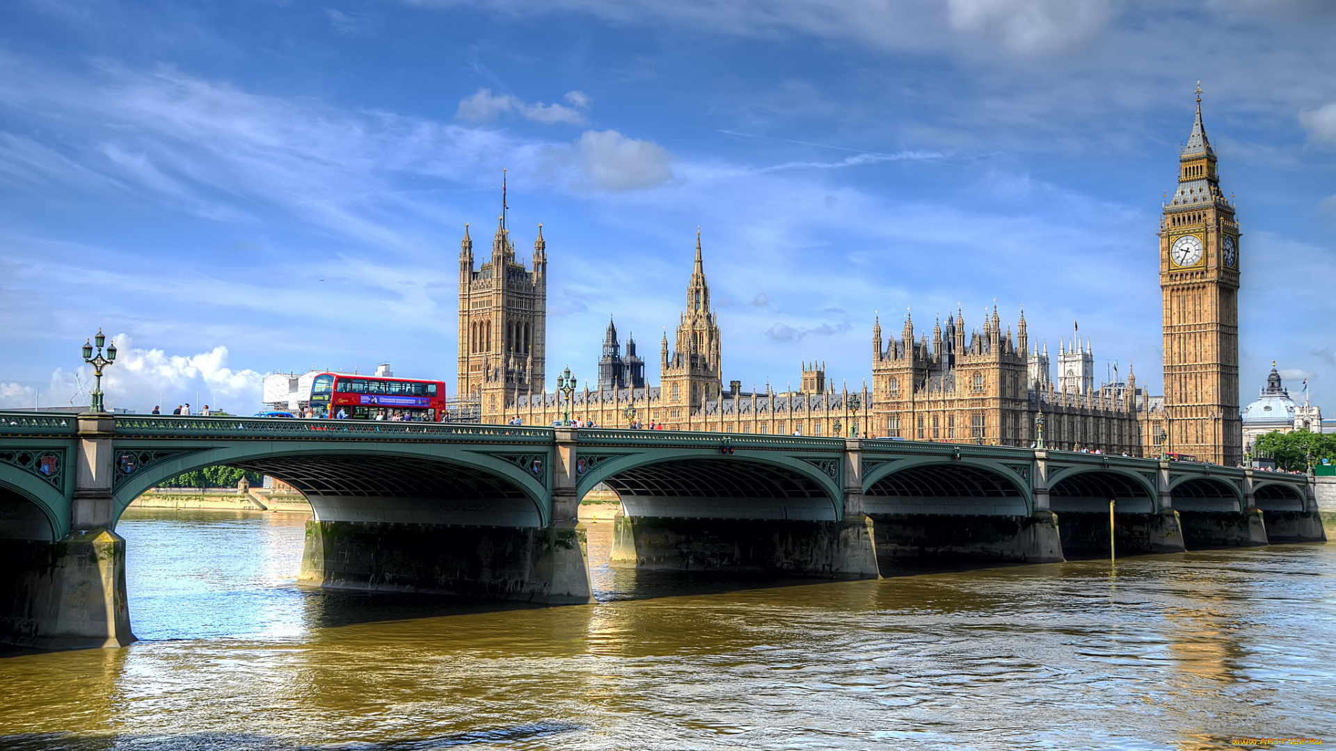 london, города, лондон, , великобритания, здания, мост, река