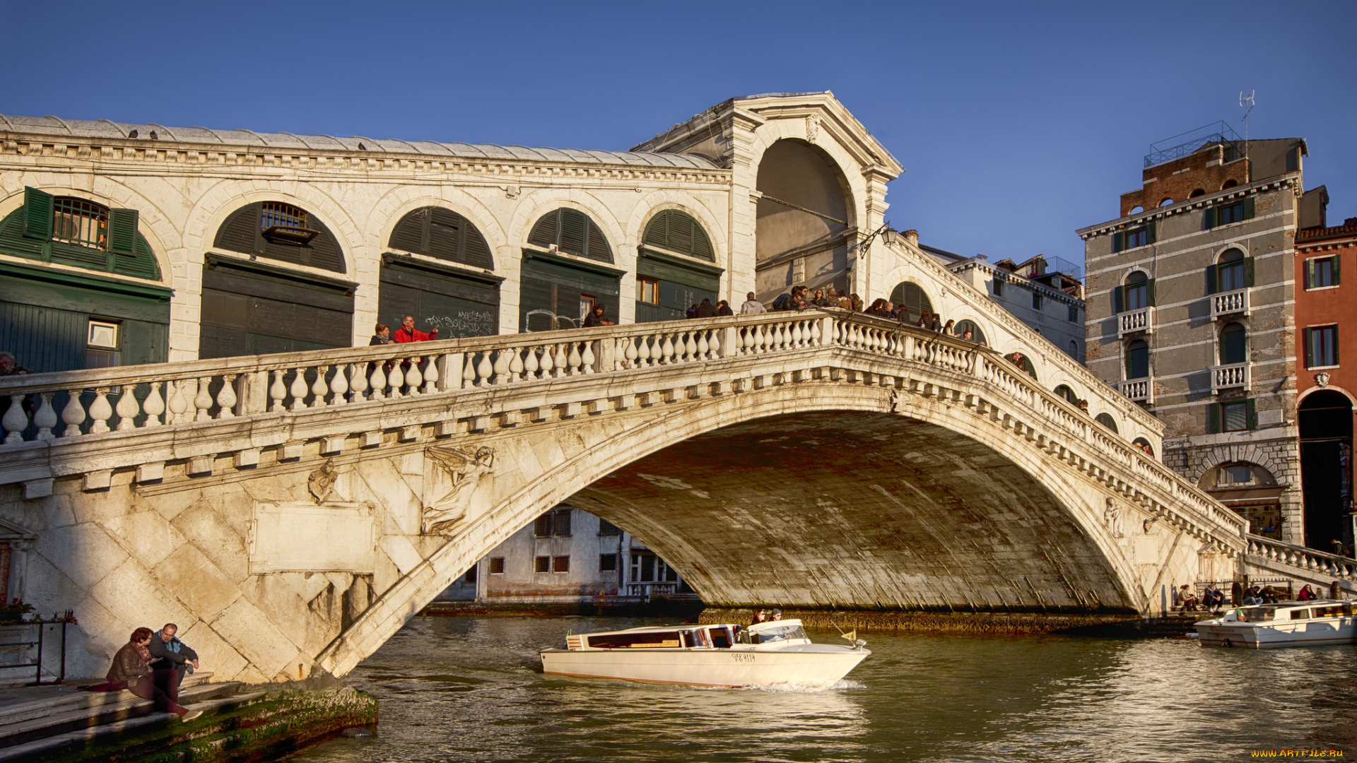 venice, -, rialto, bridge, города, венеция, , италия, мост, канал, большой