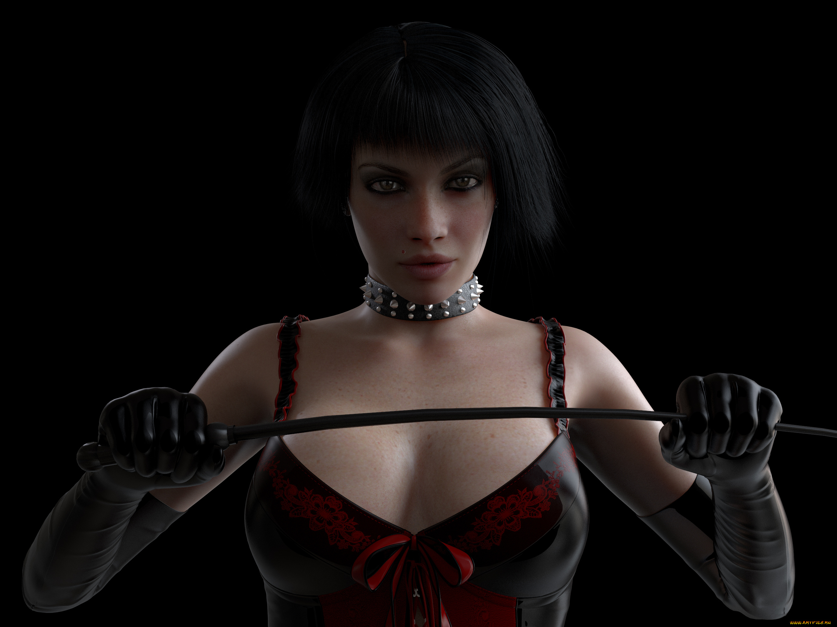 3д, графика, люди, , people, меч, фон, взгляд, девушка