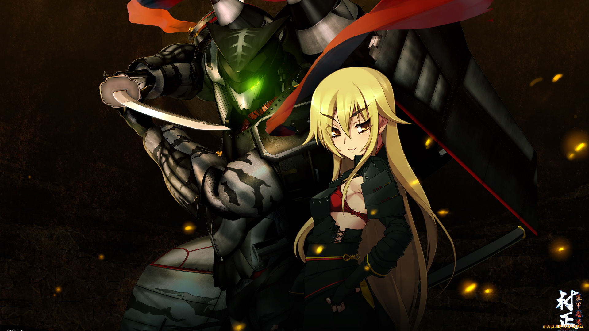 аниме, full, metal, daemon, , muramasa, девочка, робот