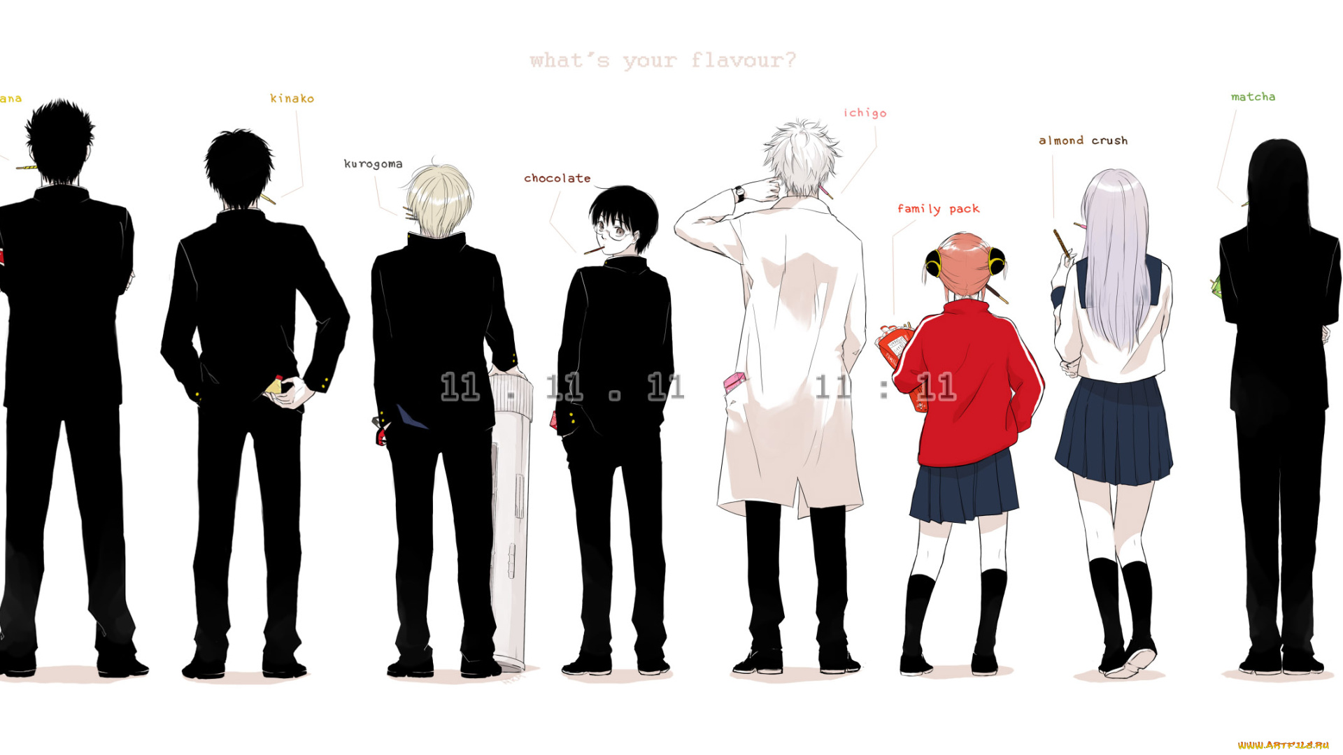 аниме, gintama, парни, арт, гинтама