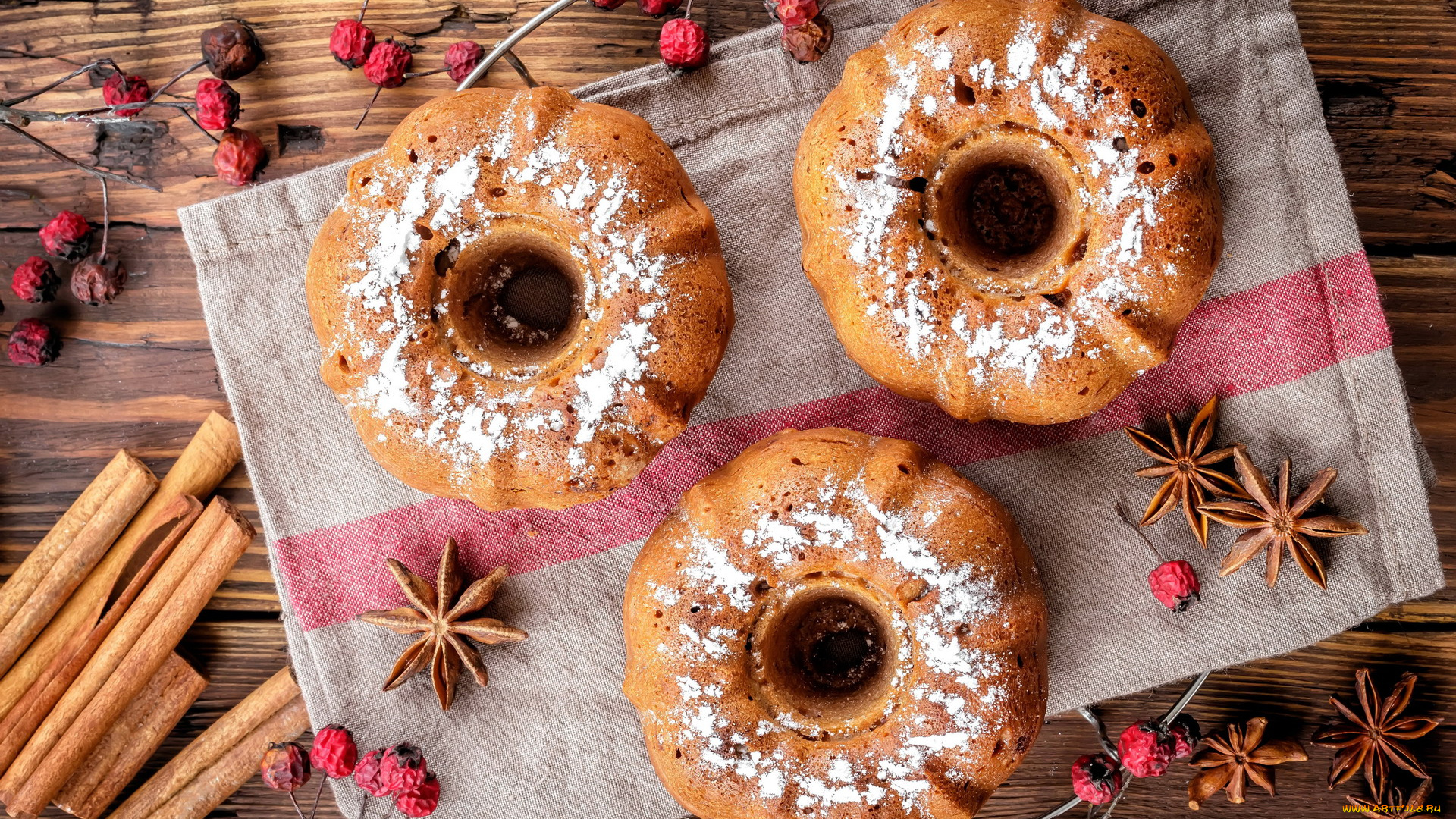 еда, пирожные, , кексы, , печенье, бадьян, корица