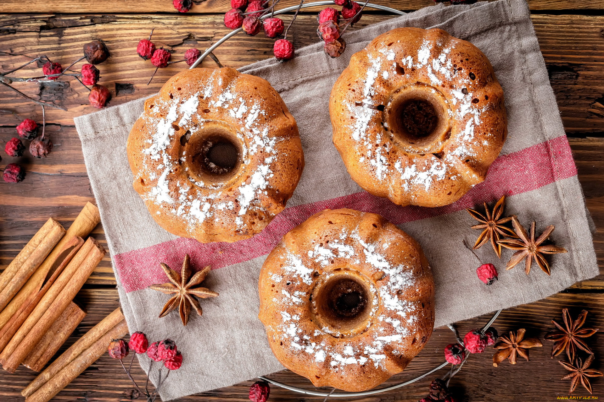 еда, пирожные, , кексы, , печенье, бадьян, корица