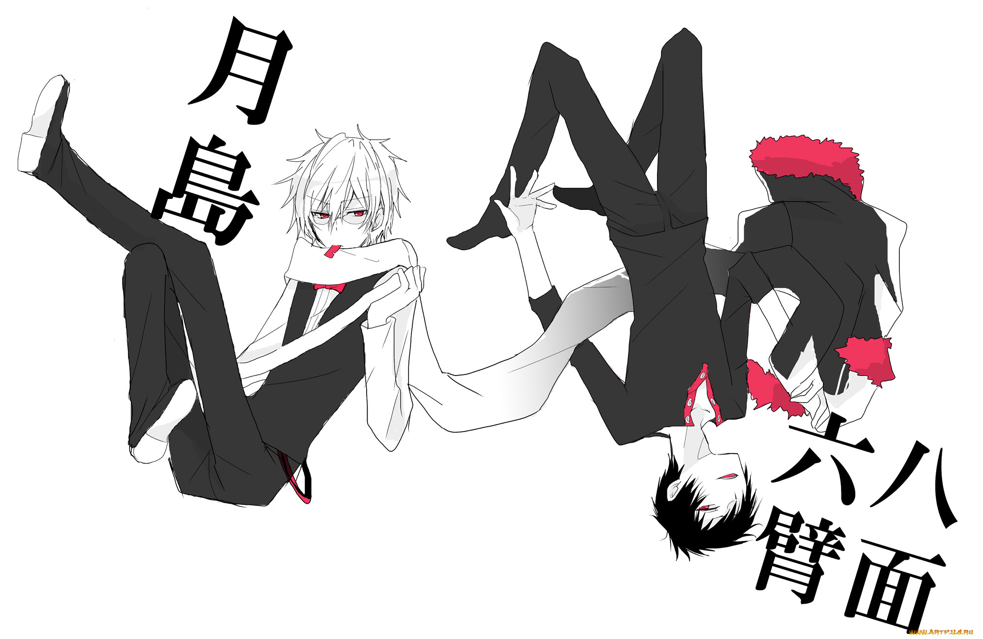 аниме, durarara, шизуо, хейваджима, парни, изая, орихара