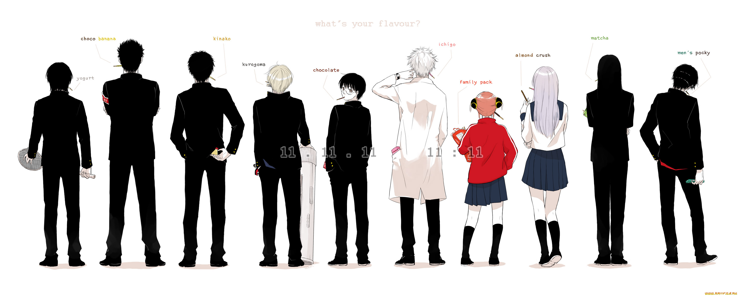 аниме, gintama, парни, арт, гинтама