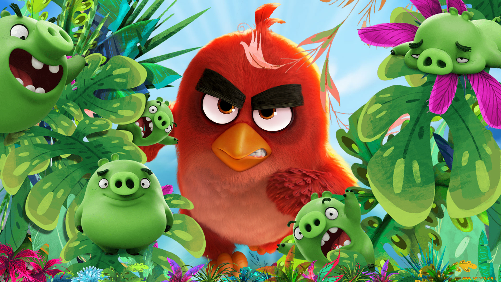 мультфильмы, the, angry, birds, movie, персонажи
