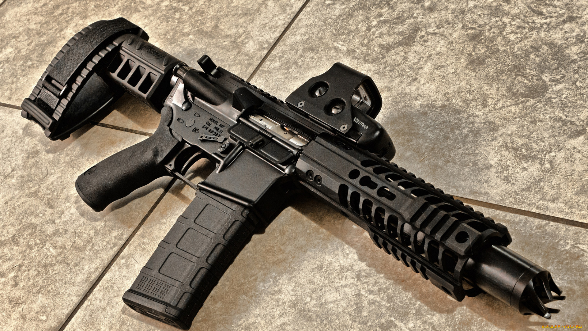 оружие, автоматы, ствол