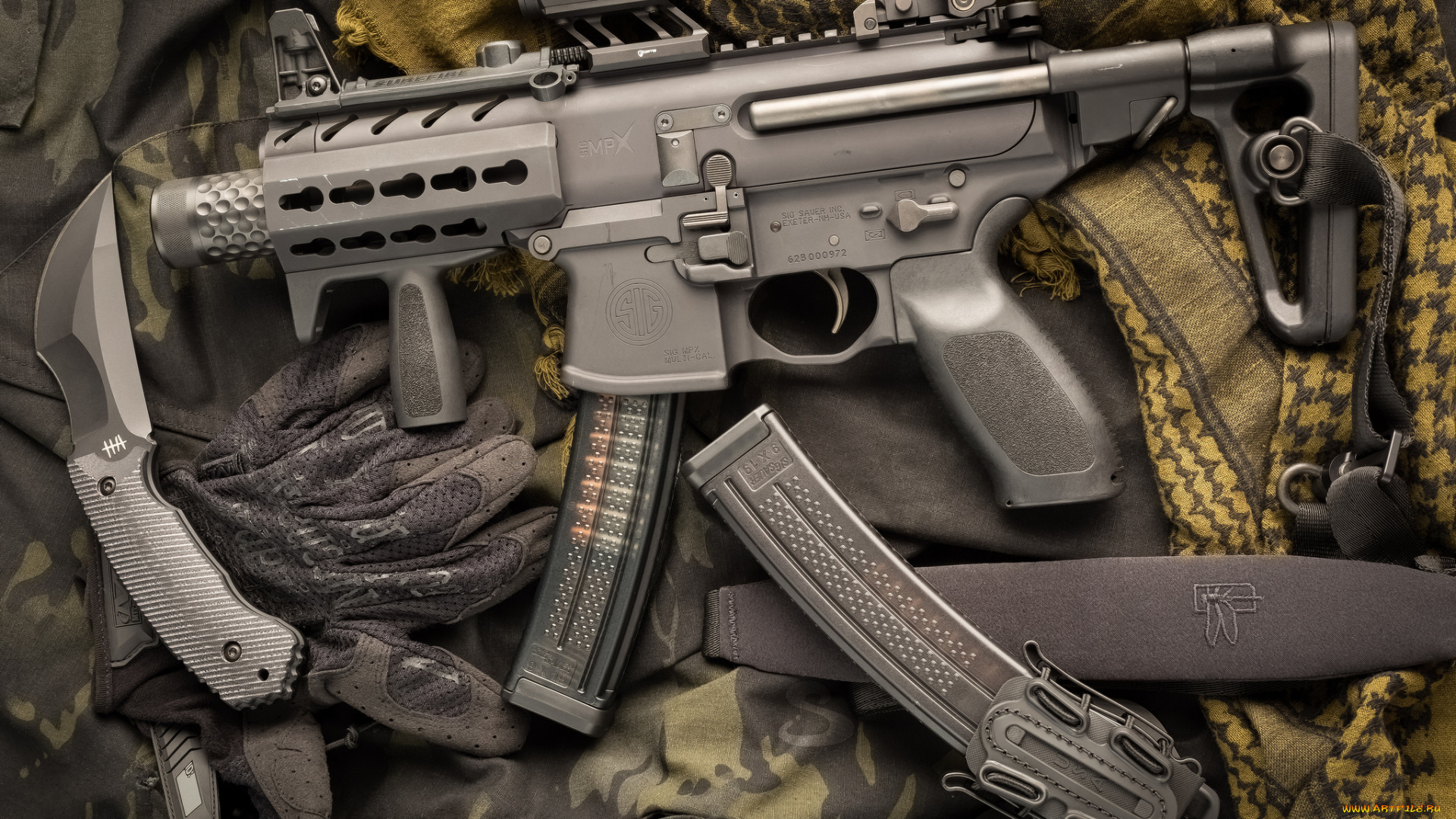 оружие, автоматы, ствол