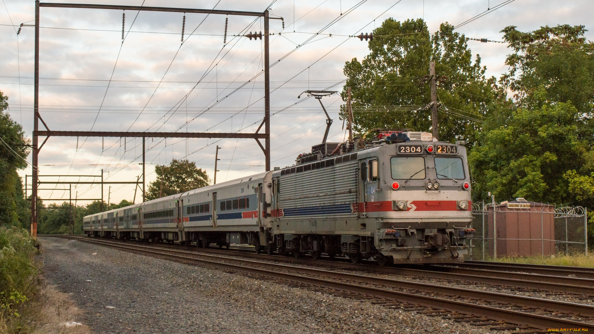 техника, электровозы, локомотив, рельсы, состав