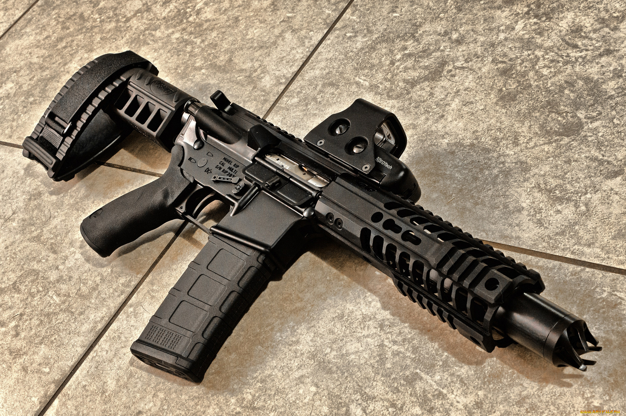 оружие, автоматы, ствол