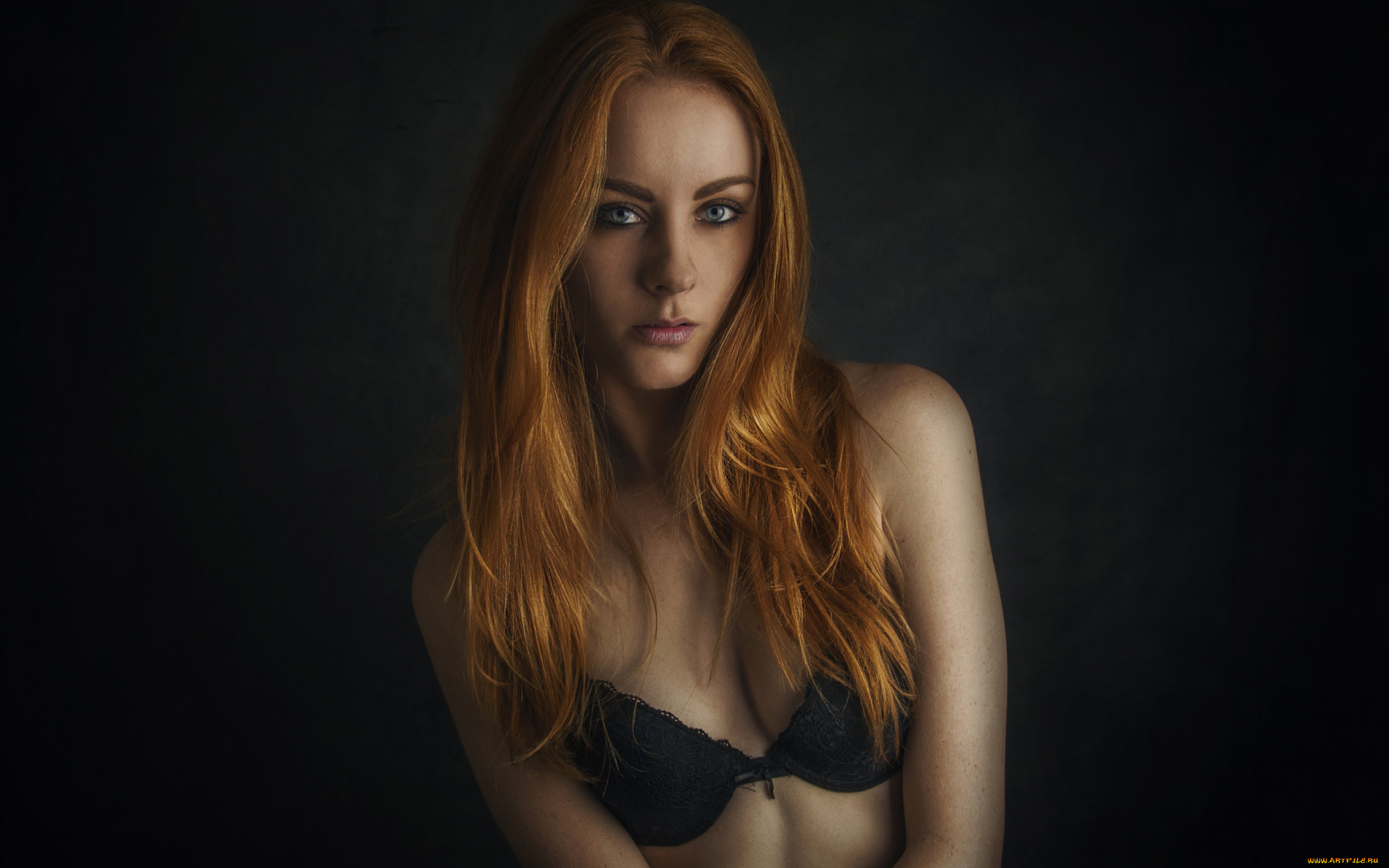 девушки, -unsort, , рыжеволосые, и, другие, лицо, рыжеволосая, модель, девушка, макияж, портрет, волосы