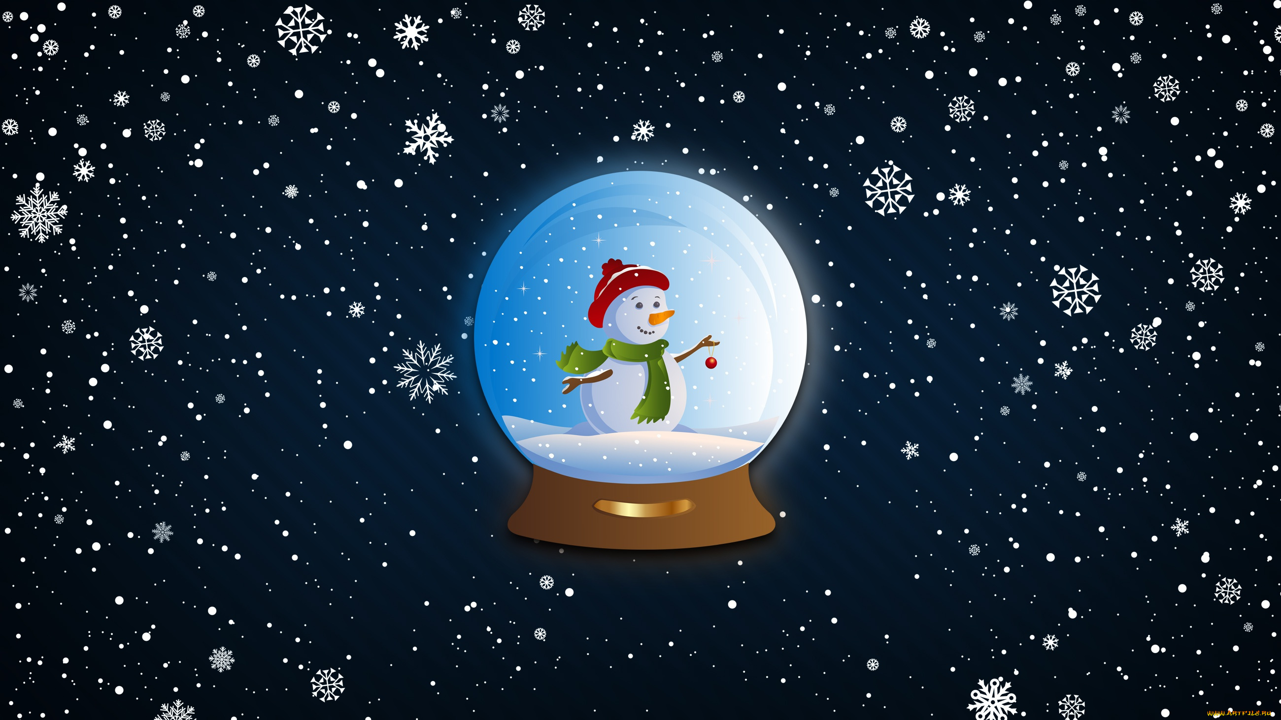 праздничные, векторная, графика, , новый, год, фон, настроение, праздник, снег, шар, зима, снежинки, минимализм, новый, год, снеговик, стеклянный