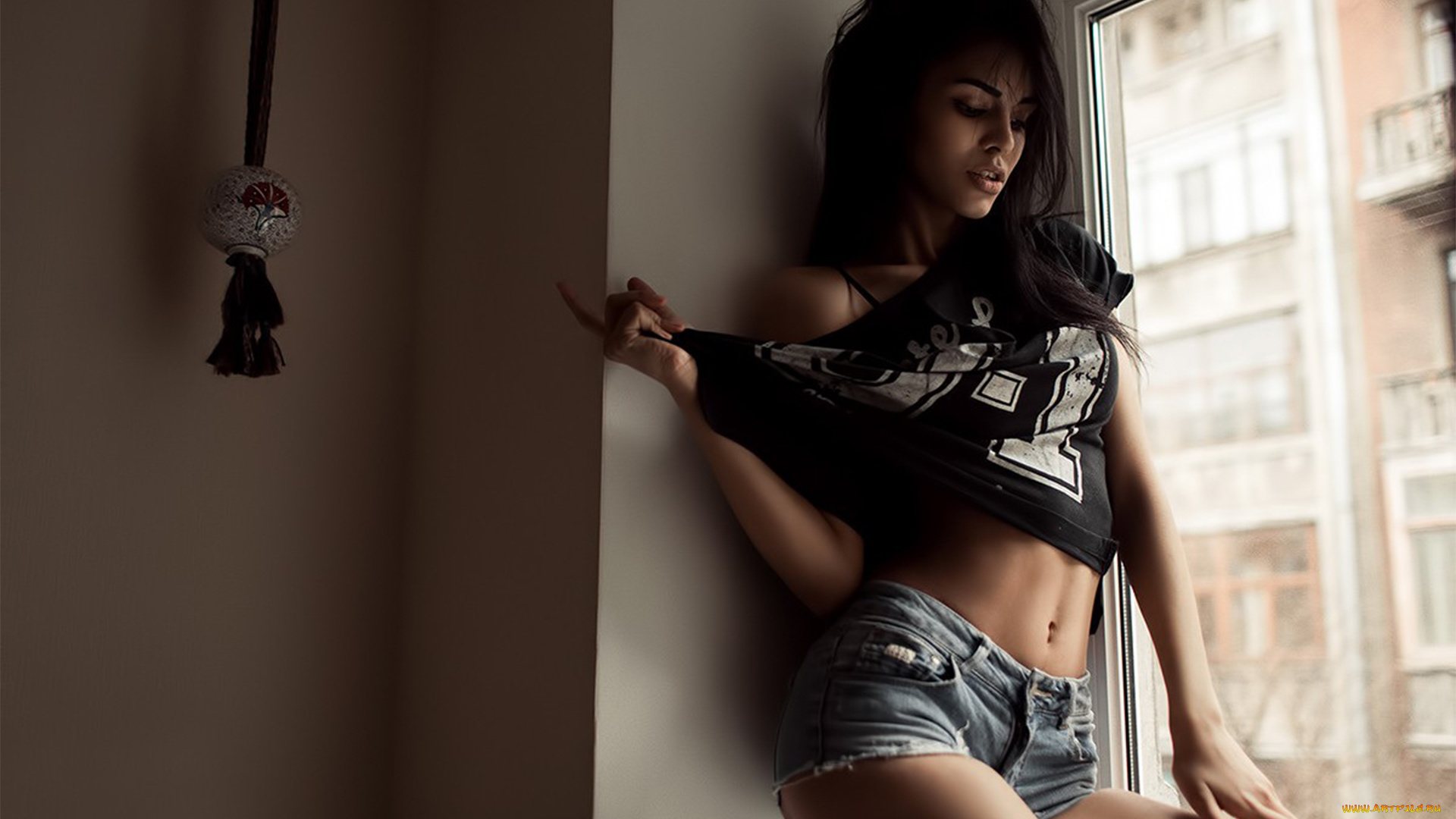 девушка, девушки, -unsort, , брюнетки, темноволосые, модель