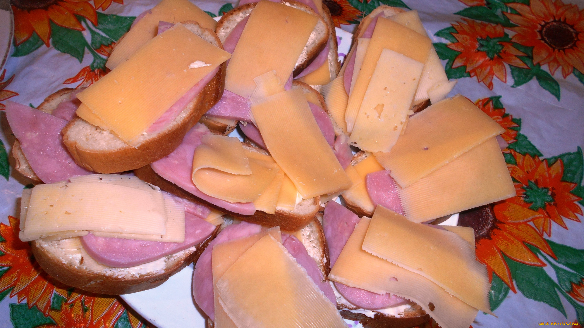 еда, бутерброды, , гамбургеры, , канапе, колбаса, сыр, хлеб