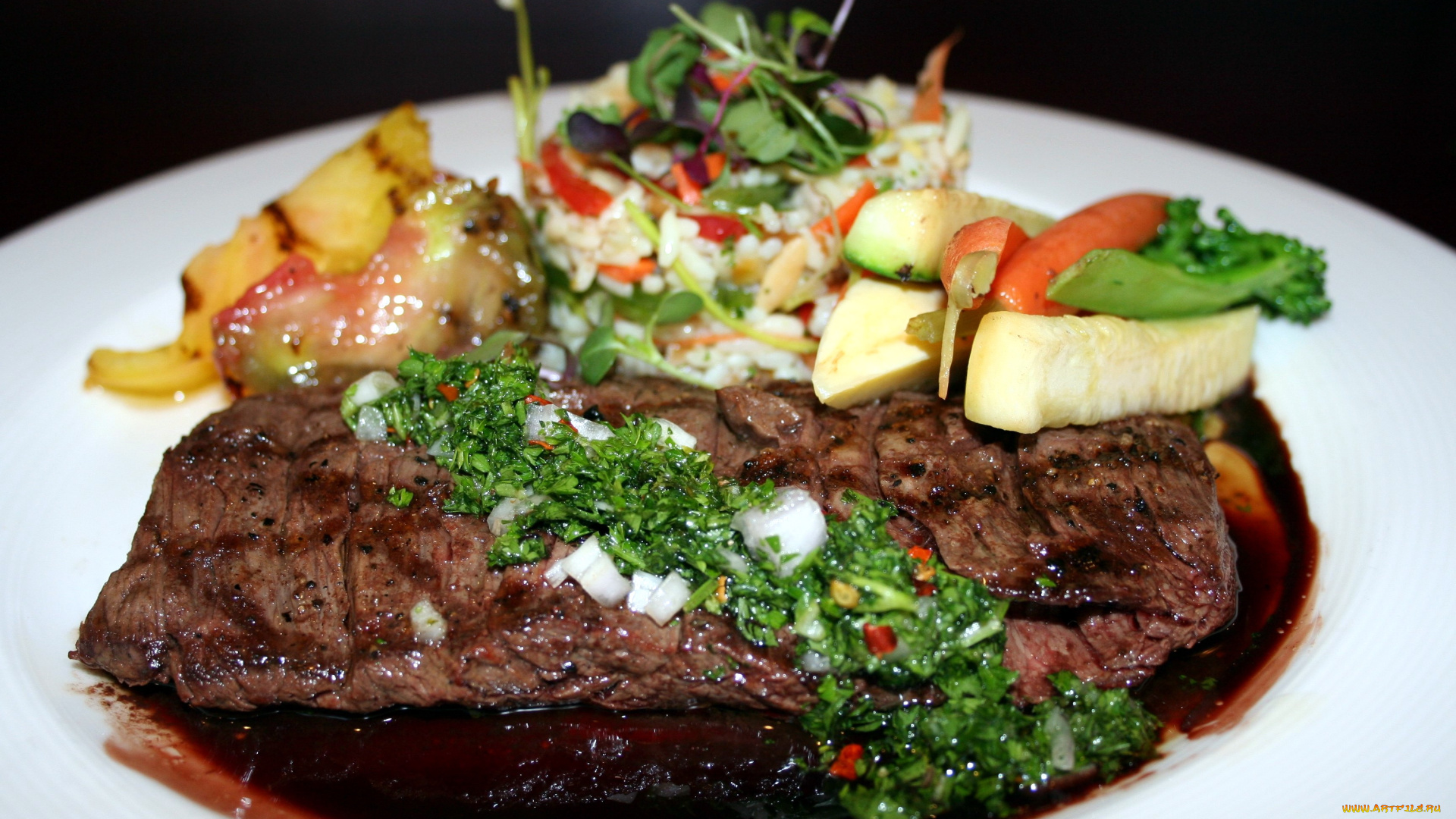 еда, мясные, блюда, стейк, мясо