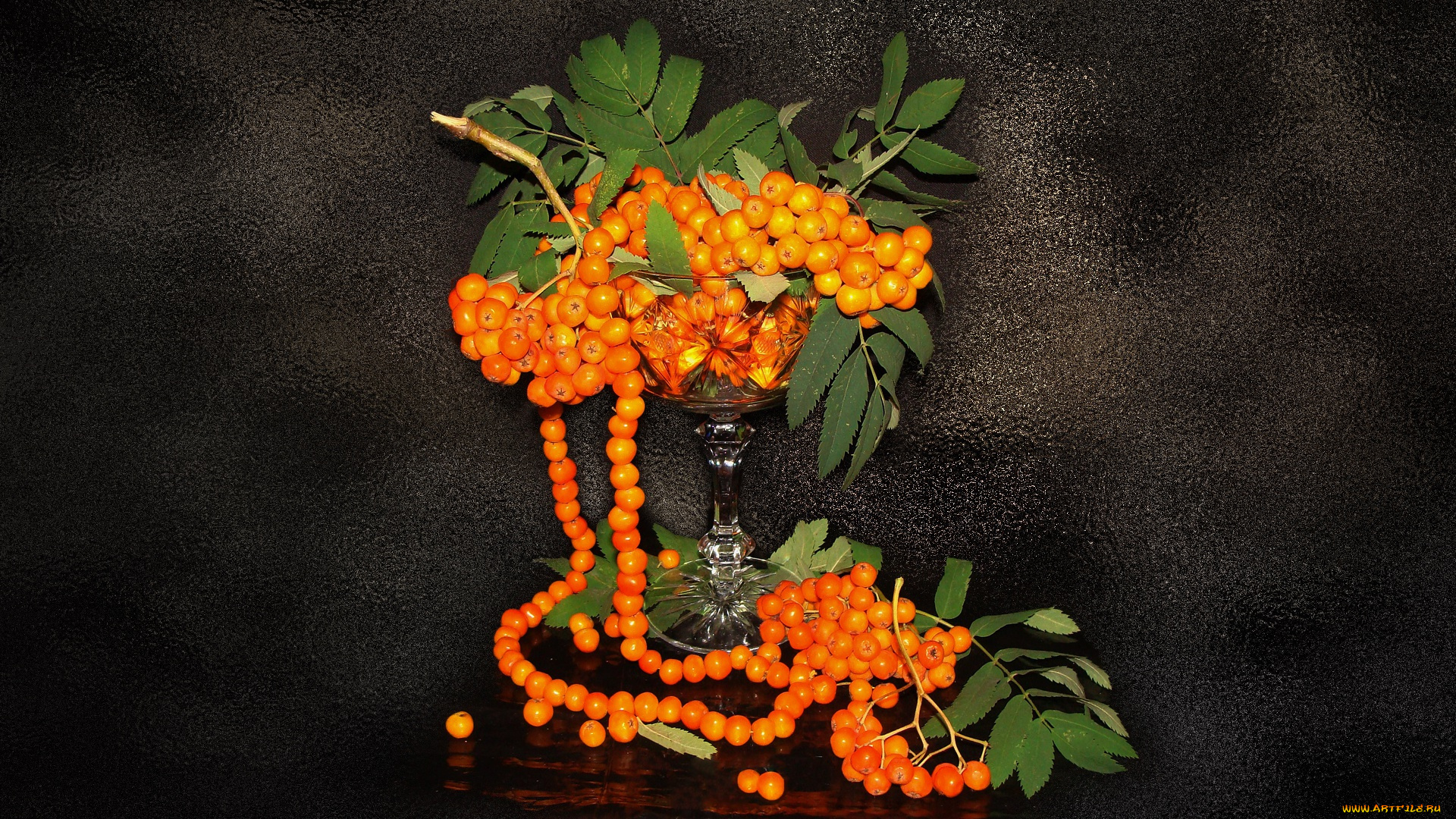 еда, рябина