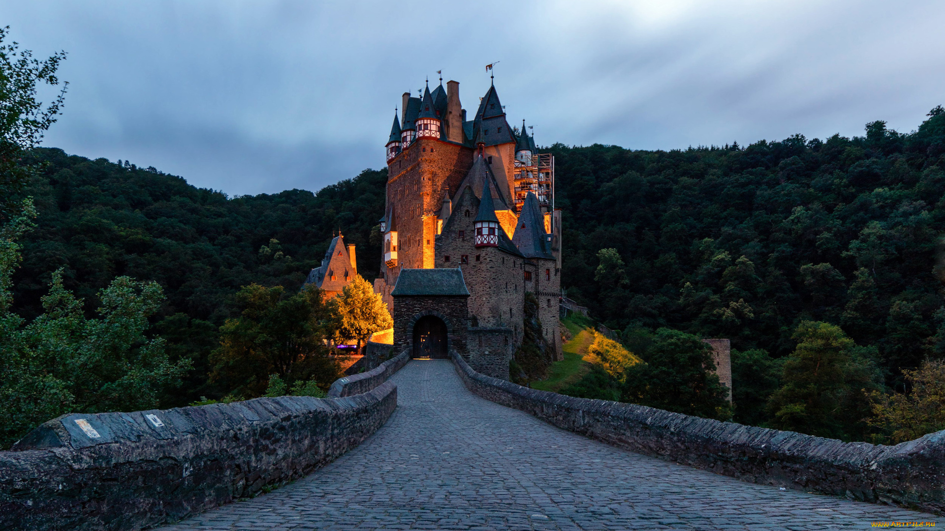 eltz, castle, города, замки, германии, eltz, castle