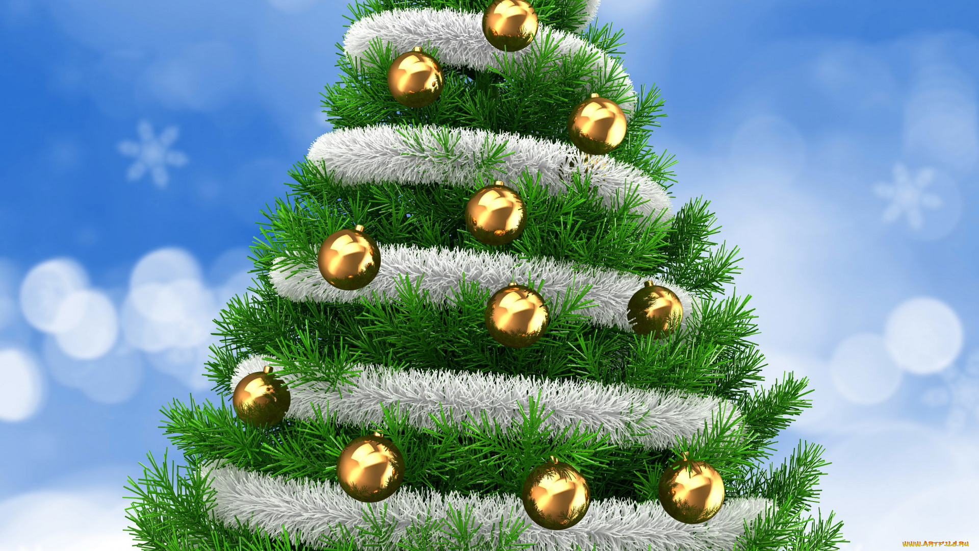 праздничные, -, разное, , новый, год, шары, елка, украшения, фон, ветки