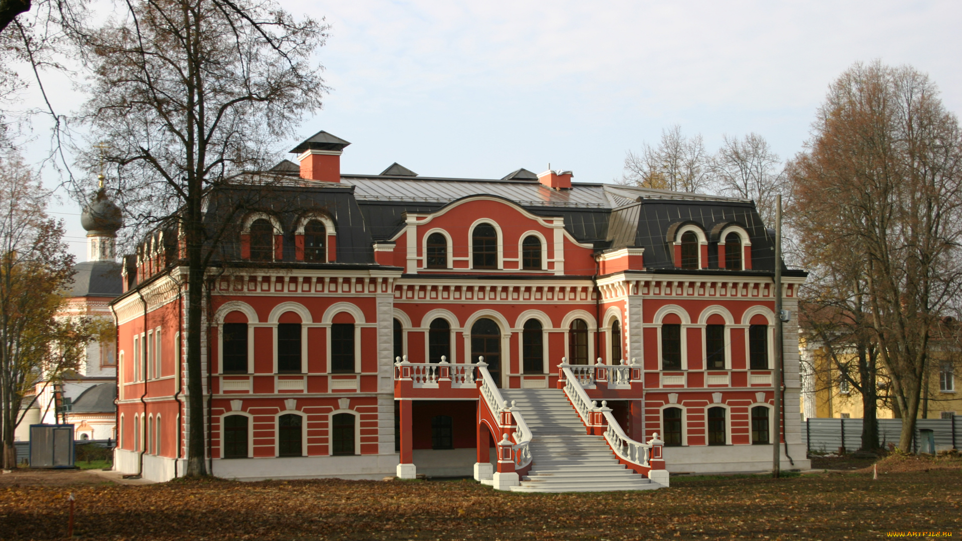 усадьба, красное, города, москва, , россия, красное, москва, усадьба, здание