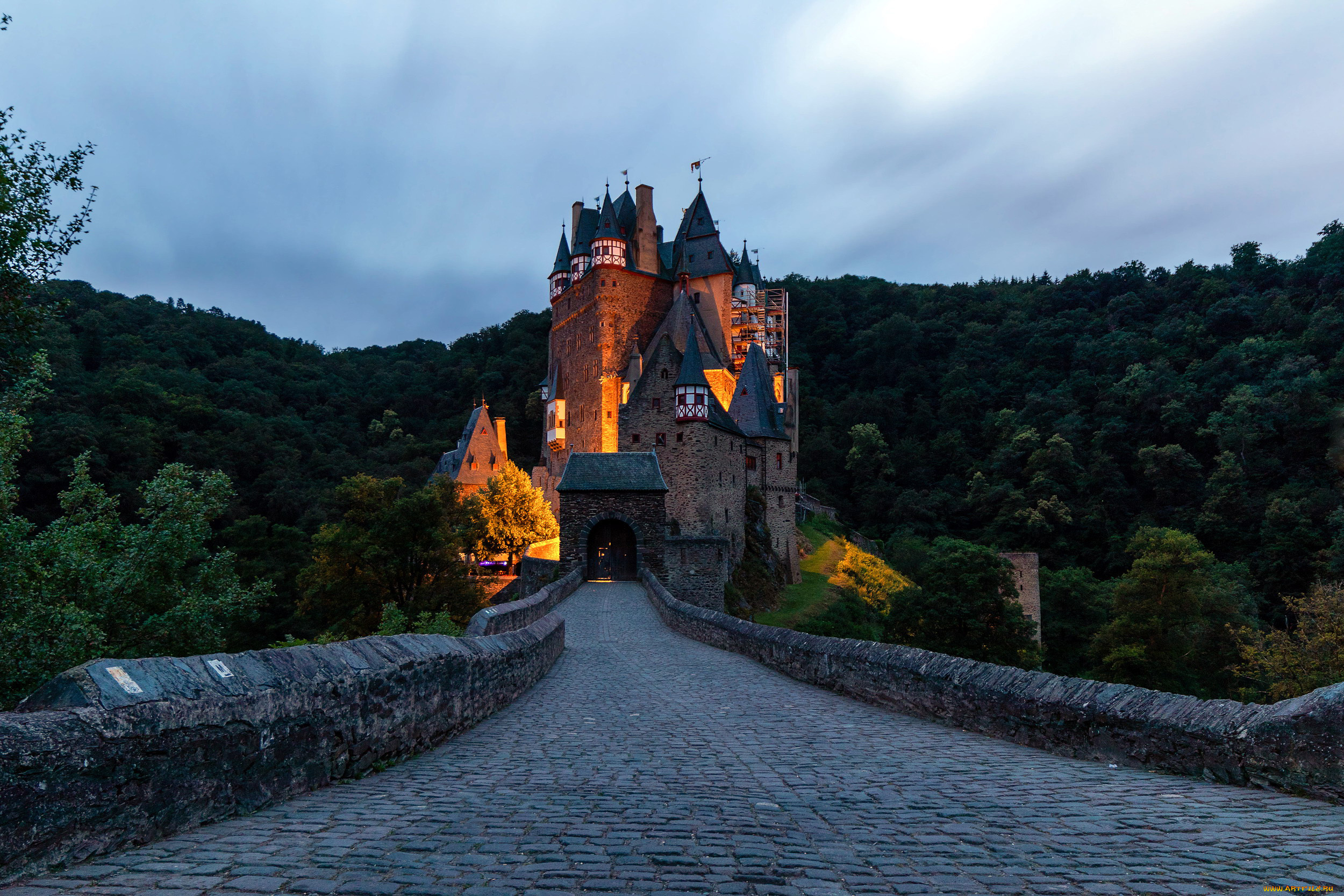 eltz, castle, города, замки, германии, eltz, castle
