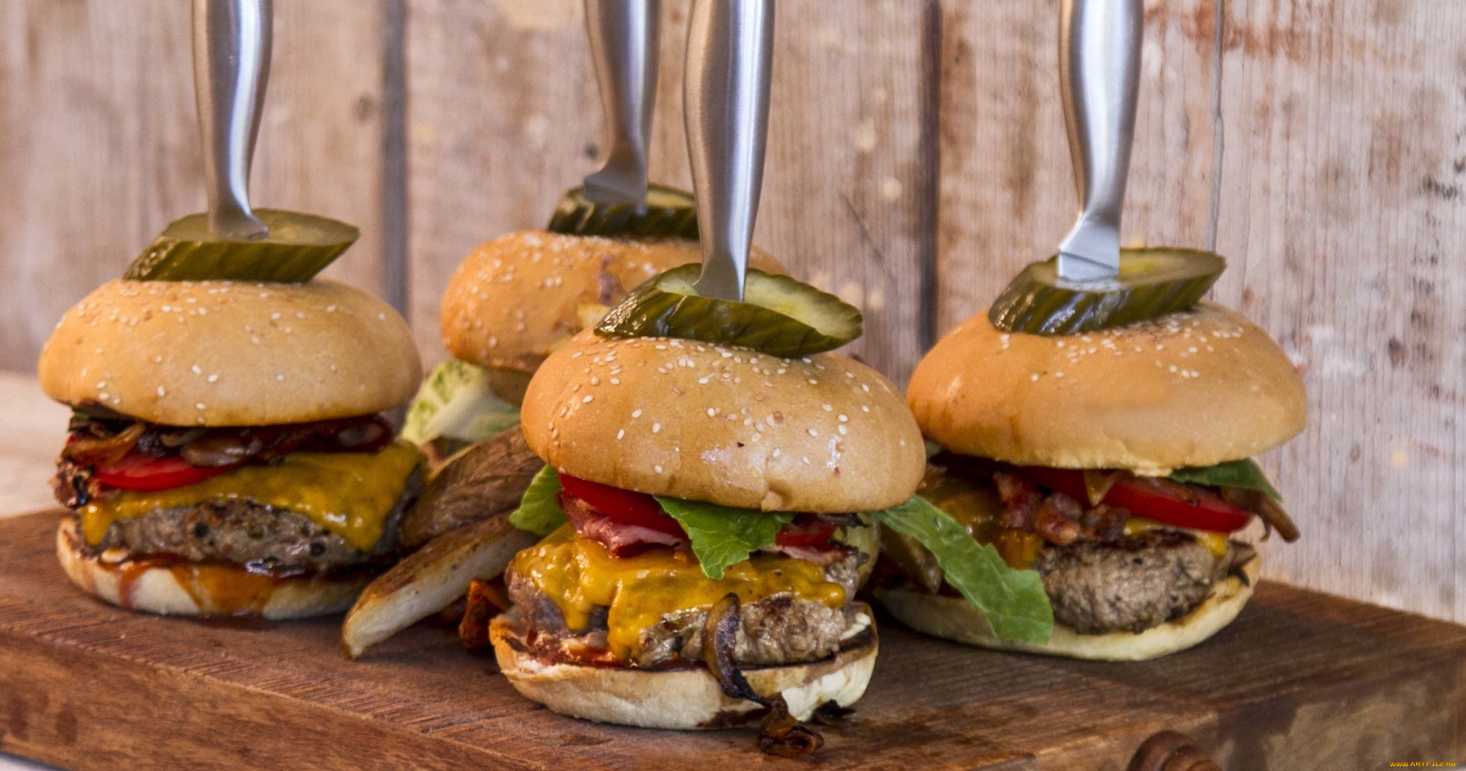 еда, бутерброды, , гамбургеры, , канапе, гамбургер