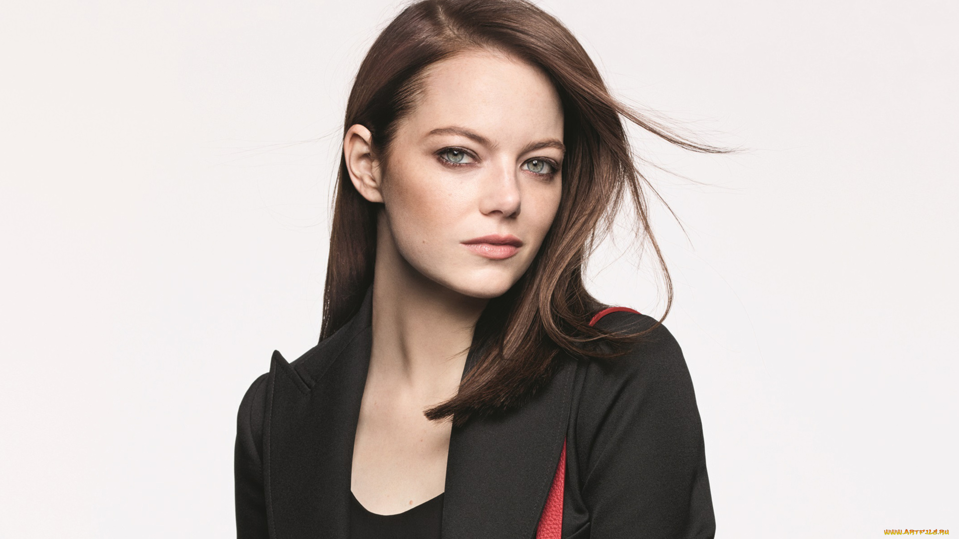 девушки, emma, stone, актриса, шатенка, лицо, жакет