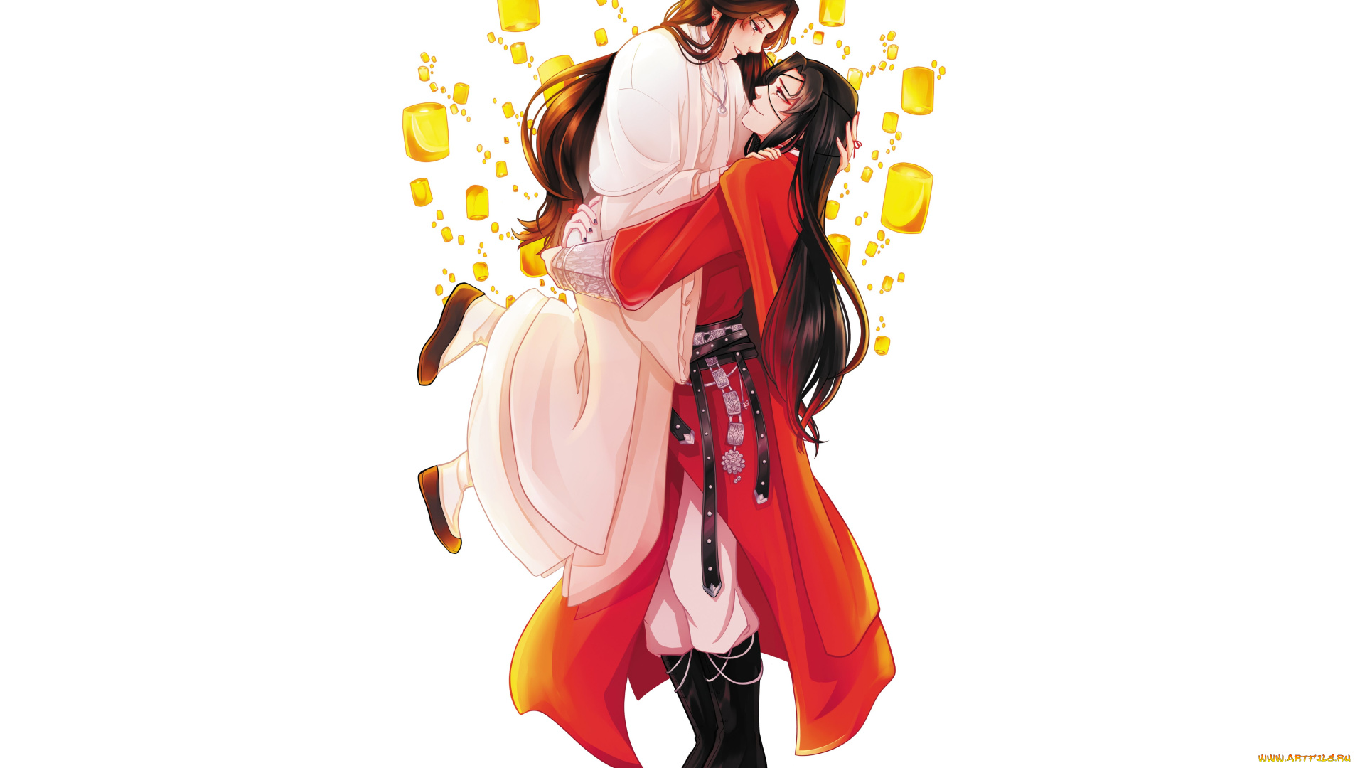 аниме, tian, guan, ci, fu, благословение, небожителей, tian, guan, ci, fu, мосян, тунсю