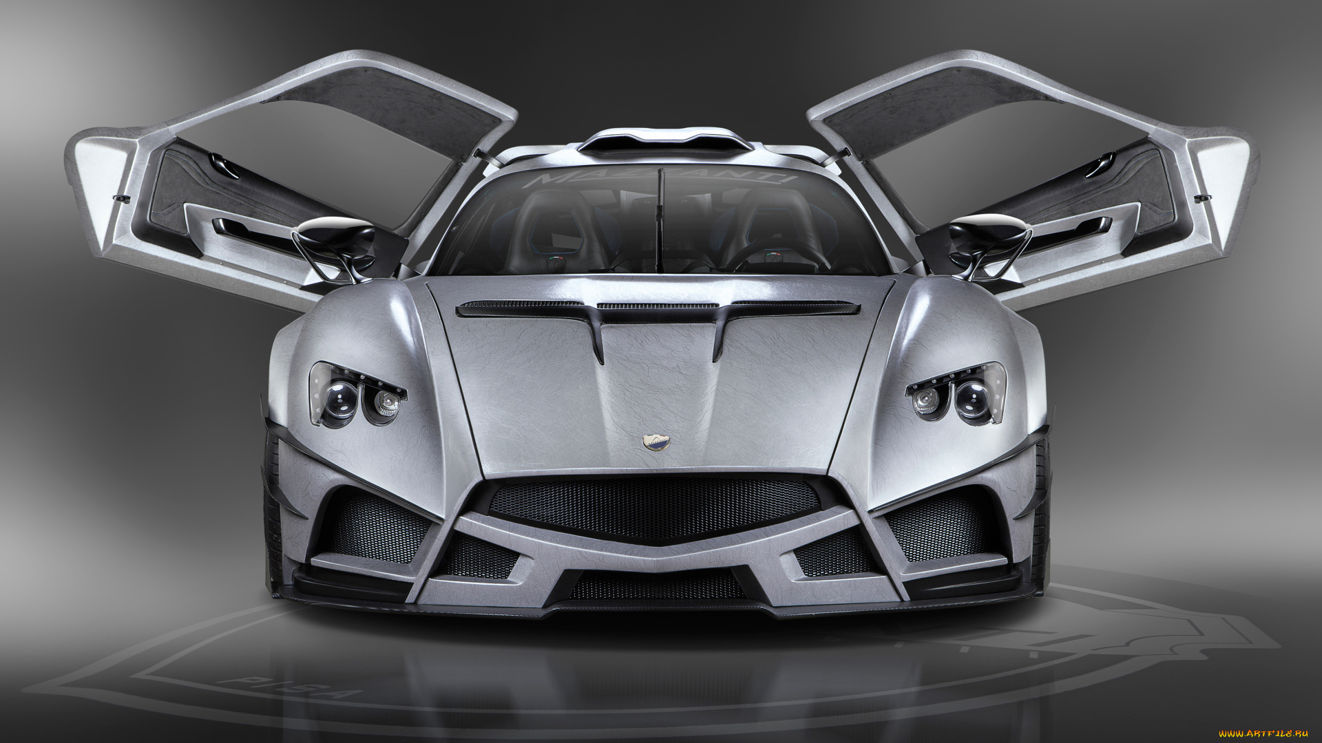 mazzanti, evantra, millecavalli, 2017, автомобили, mazzanti, серебристый, двери