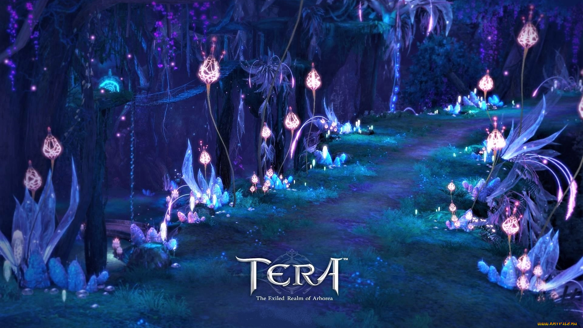 видео, игры, tera, , the, exiled, realm, of, arborea, природа, тропа