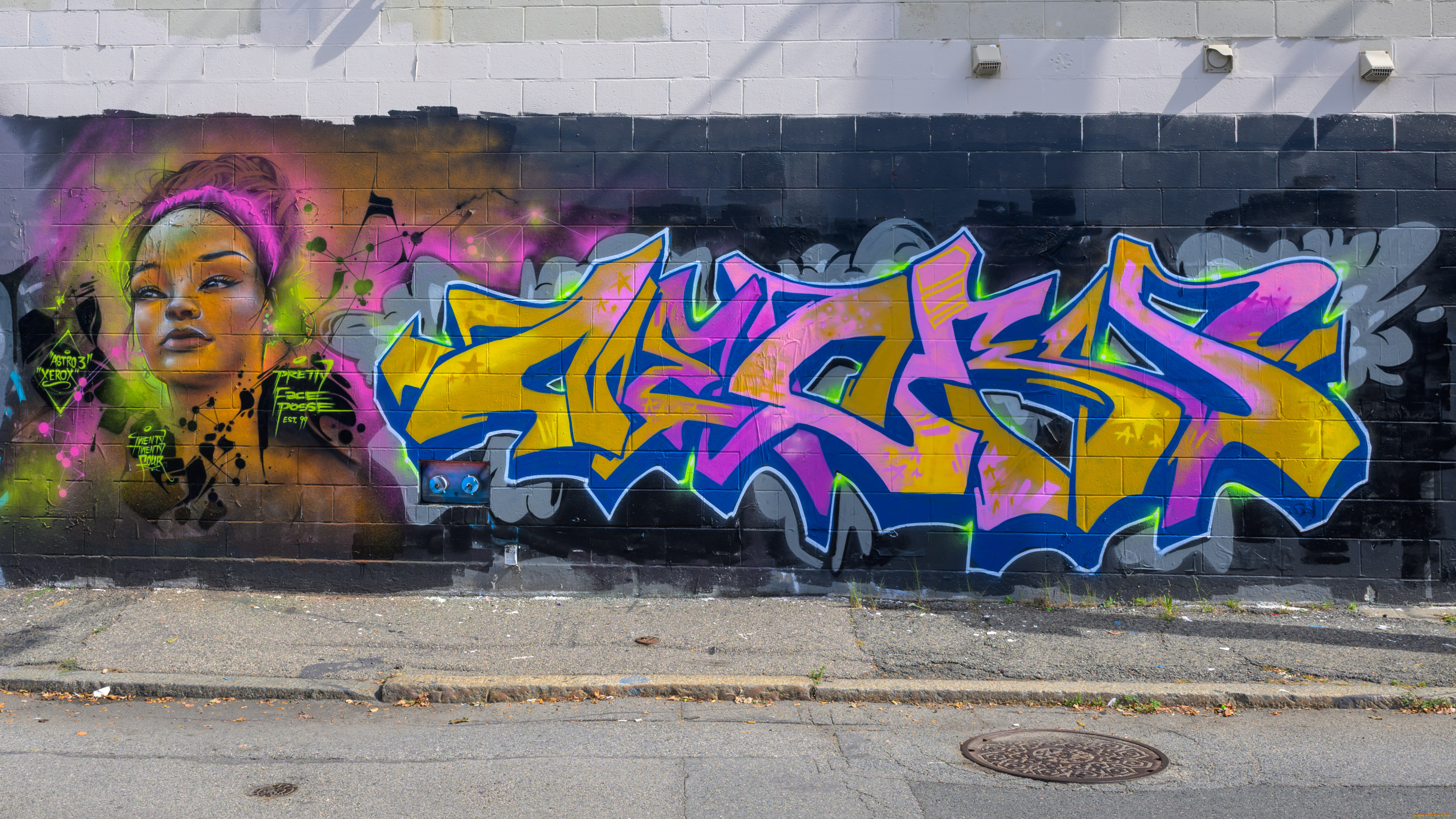 разное, граффити, фотография, уличное, искусство, стeна