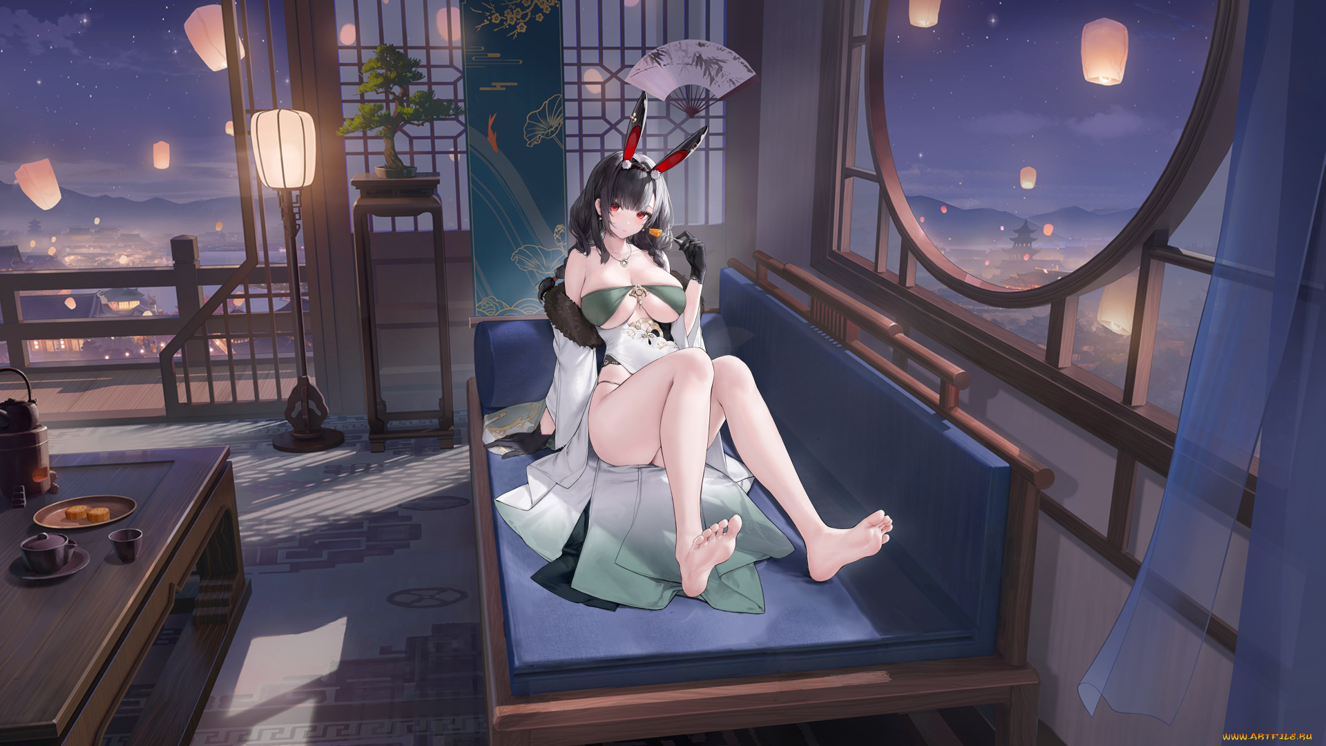 аниме, arknights, девушка