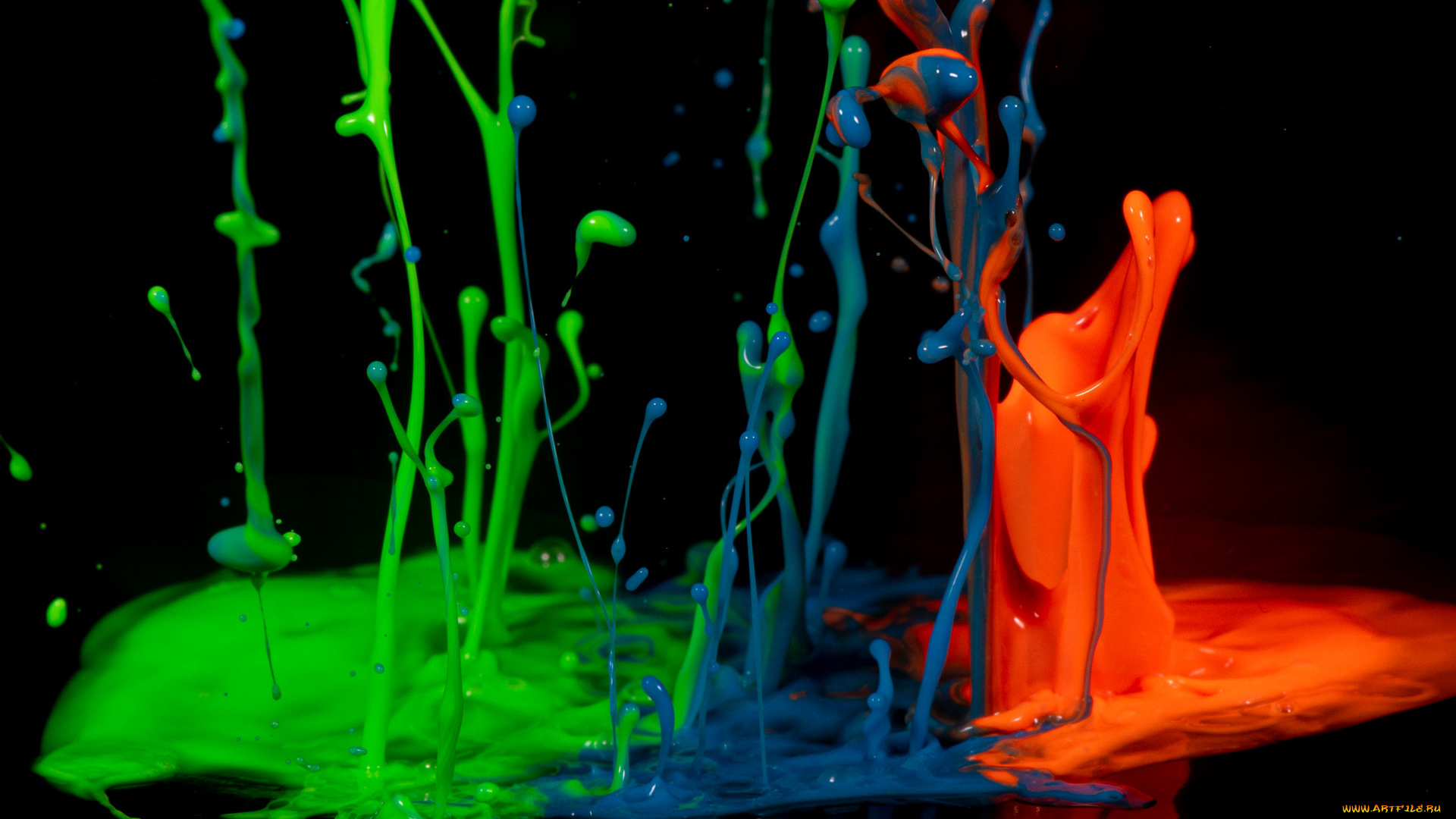 разное, капли, , брызги, , всплески, краски