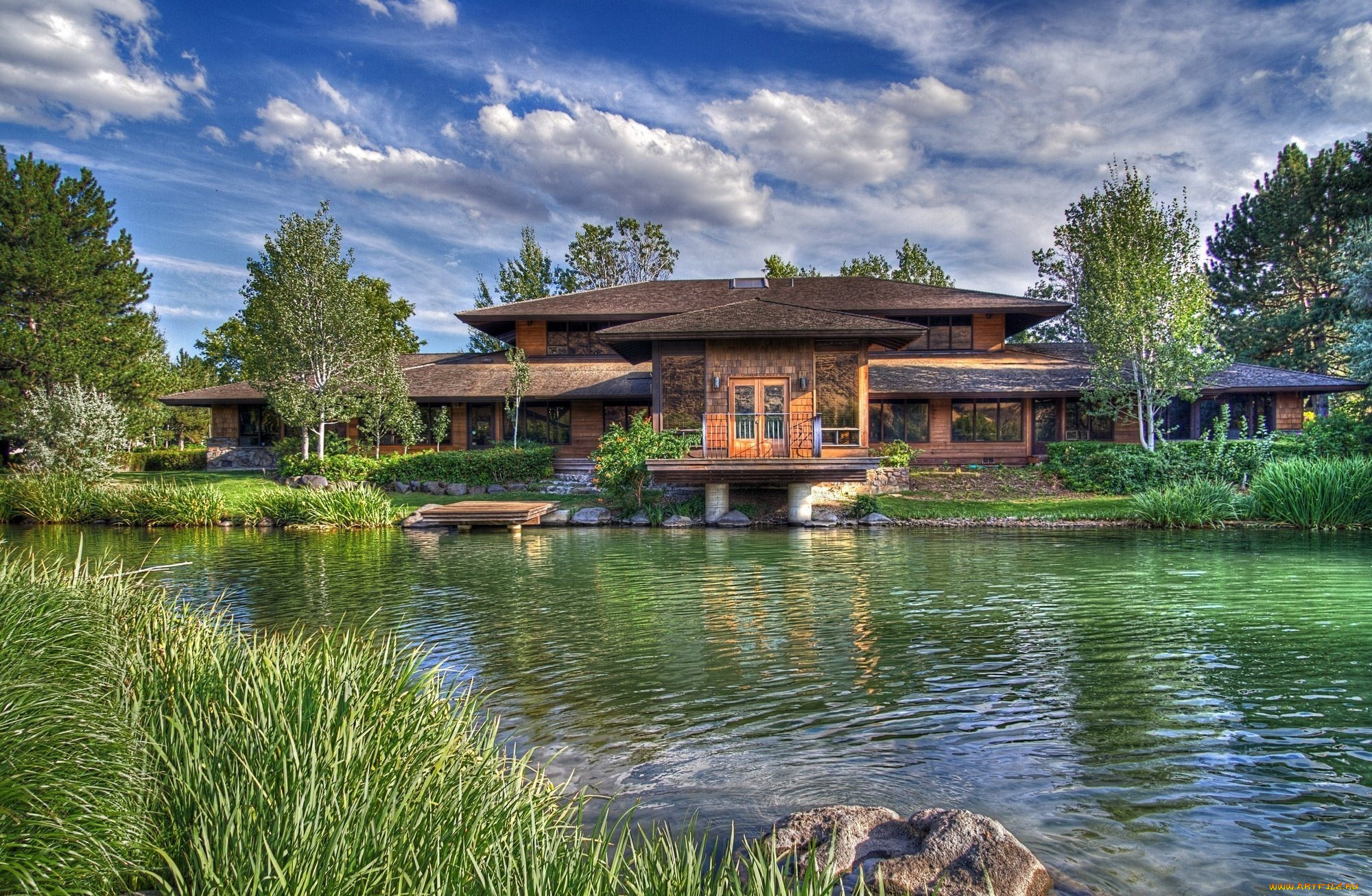 города, -, здания, , дома, пейзаж