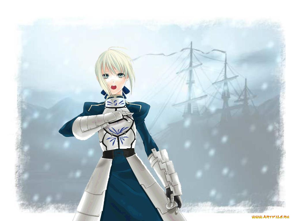 аниме, fate, stay, night