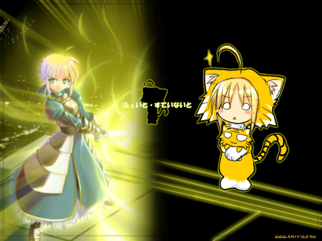 аниме, fate, stay, night