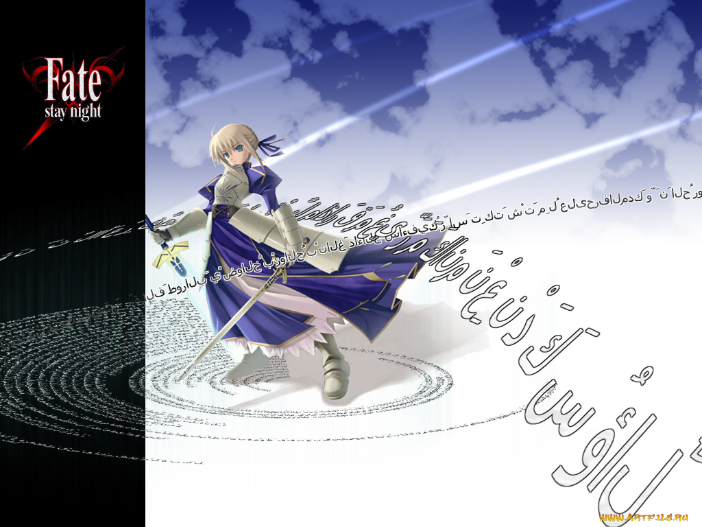 аниме, fate, stay, night