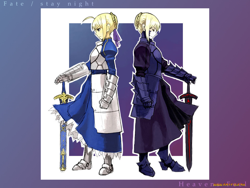 аниме, fate, stay, night