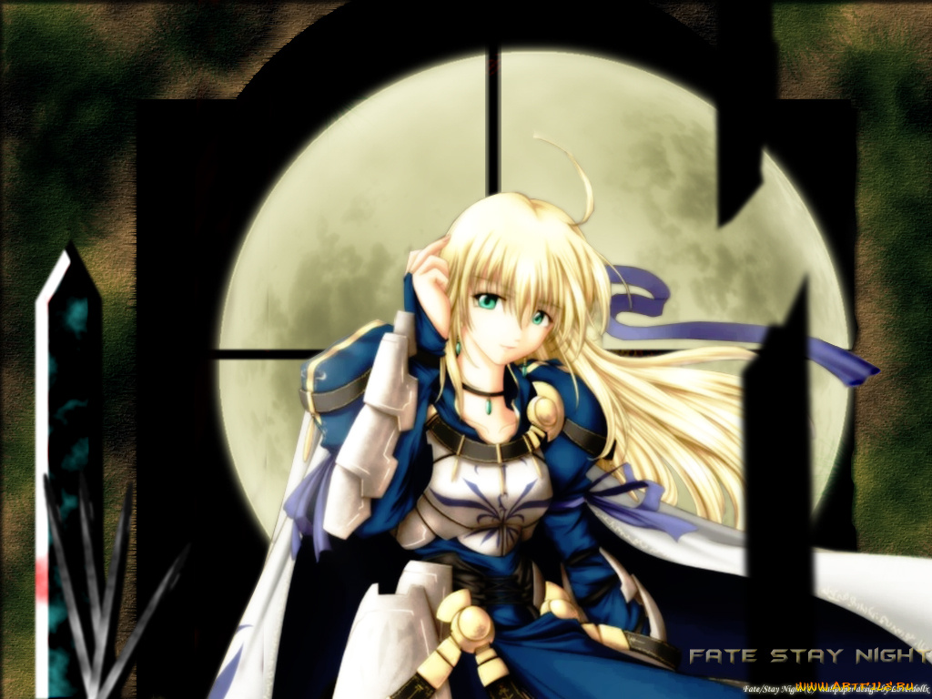 аниме, fate, stay, night