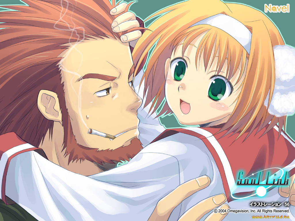 аниме, soul, link