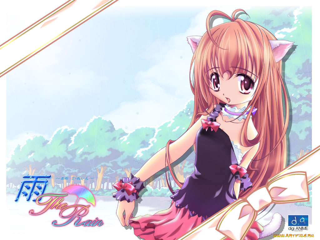 аниме, the, rain